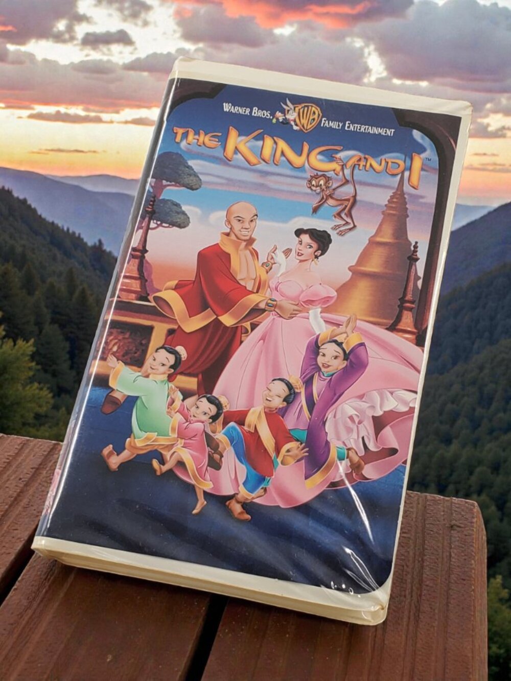 The King and I (1999) Warner Bros Animated Movie VHS Rare NTSC Vintage Tape